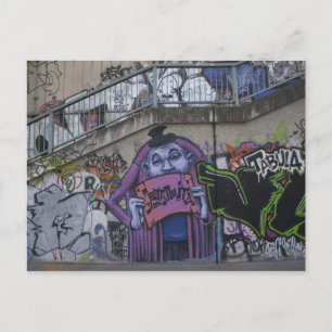Cartão Postal Homem Roxo