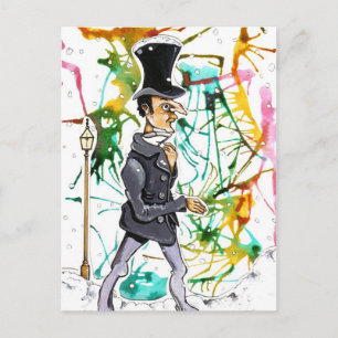 Cartão Postal Homem vitoriano