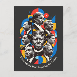 Cartão Postal Homenageando o Passado, Inspirando o Futuro