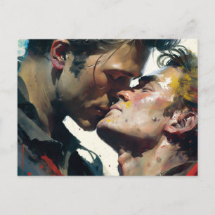 Cartão Postal Homens apaixonados