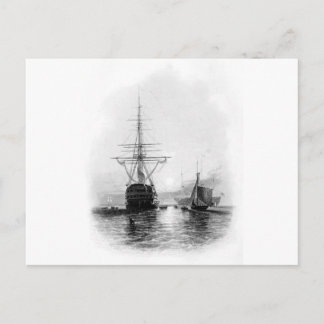 CARTÃO POSTAL HOMENS DE GUERRA NO CABEÇALHO