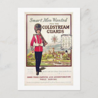 Cartão Postal Homens Inteligentes Britânicos Queriam a Coldstrea