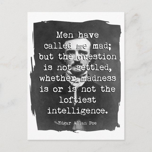 Cartão Postal Homens Me Chamaram De Coisa Louca (Frente)