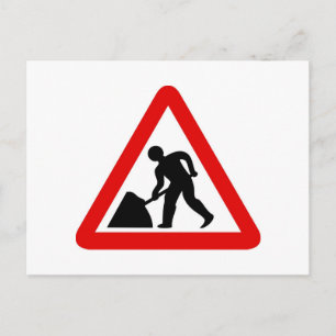 Cartão Postal Homens no Trabalho