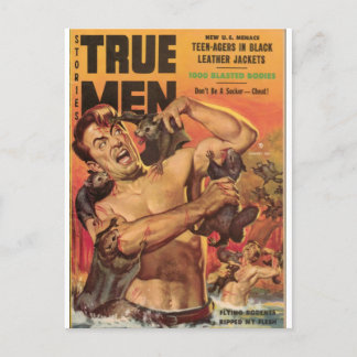 Cartão Postal Homens Verdadeiros 3