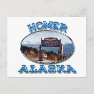 CARTÃO POSTAL HOMER, ALASKA