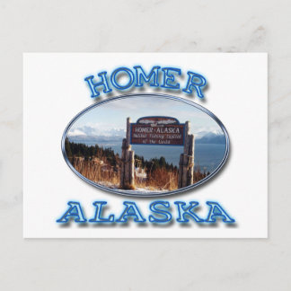CARTÃO POSTAL HOMER, ALASKA