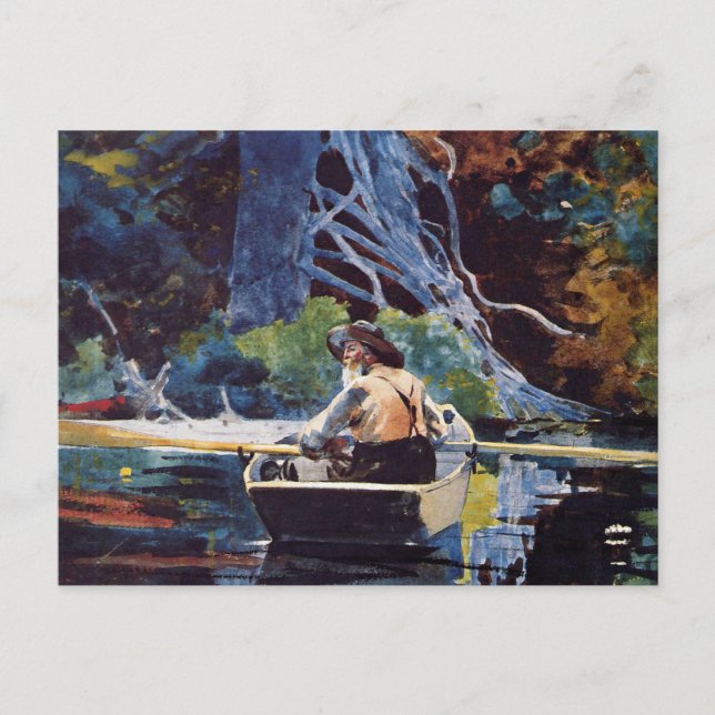 Cartão Postal Homer - Guia Adirondack (Frente)