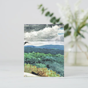 Cartão Postal Homer - Hilly Landscape,