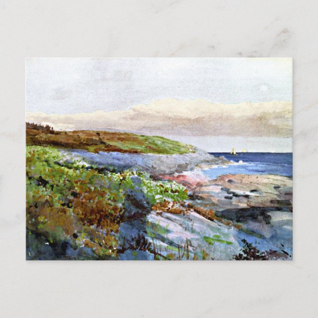 Cartão Postal Homer - Sombras nas Dunas (Frente)