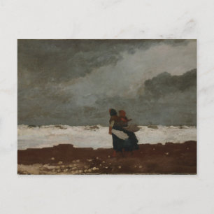 Cartão Postal Homer Winslow Art Work