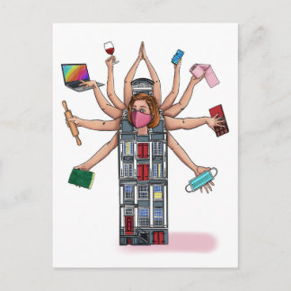 Cartão Postal "Homestask"