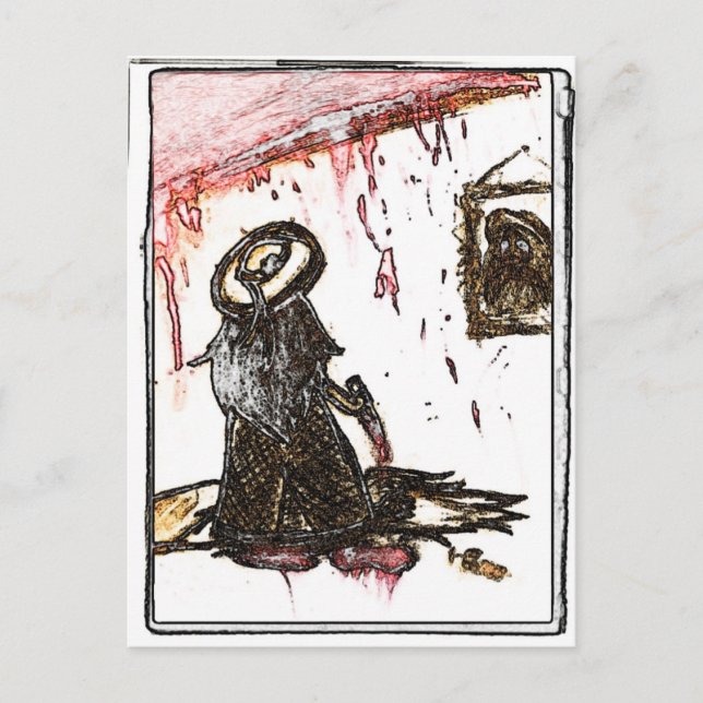 Cartão Postal Homicida (Frente)