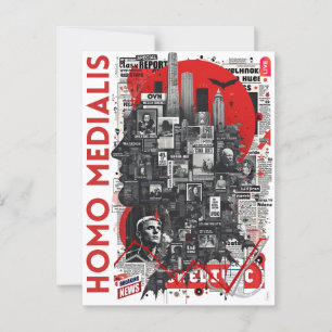 Cartão Postal Homo Medialis