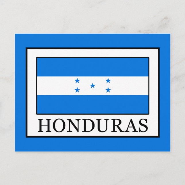Cartão Postal Honduras (Frente)