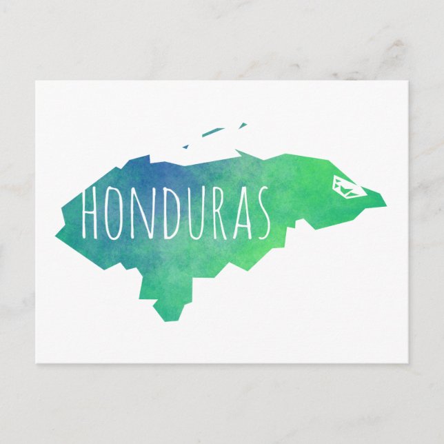 Cartão Postal Honduras (Frente)
