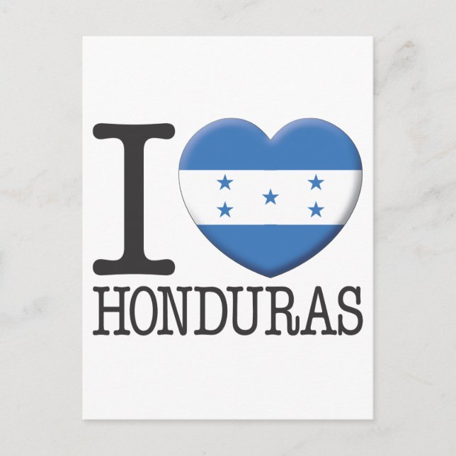 Cartão Postal Honduras (Frente)