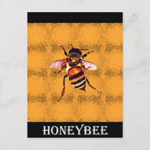 Cartão Postal Honeybee