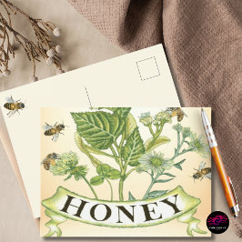 Cartão Postal Honeybee Haven
