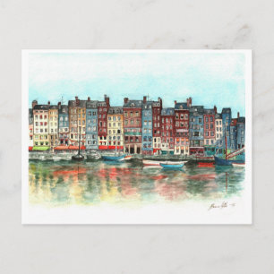 Cartão Postal Honfleur
