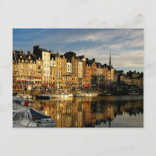 Cartão Postal Honfleur, perto da Normandia, na França