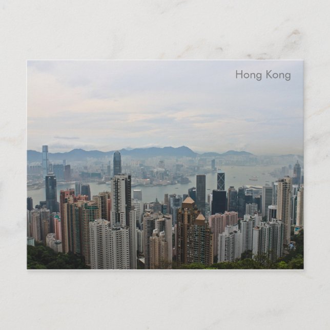 Cartão postal Hong Kong (Frente)