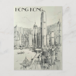 Cartão Postal Hong Kong