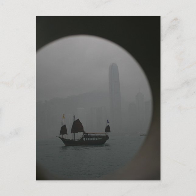 Cartão Postal Hong Kong (Frente)