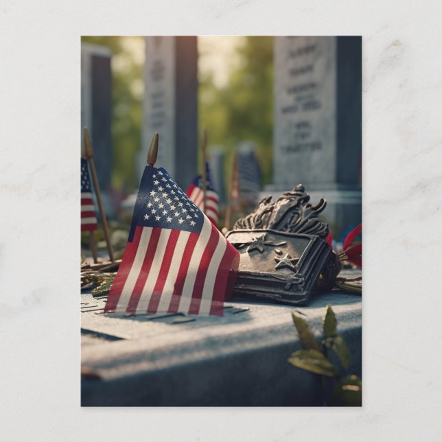 Cartão Postal Honra aqueles que deram tudo (Frente)