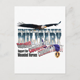 Cartão Postal Honrar os nossos Heróis Militares