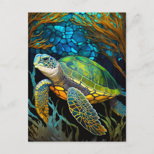 Cartão Postal Honu Haven - Água De Vidro