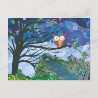 Cartão Postal Hoolandia (c) 2013 - Owl Seasons