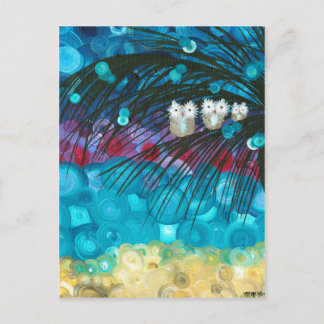 Cartão Postal Hoolandia (c) 2013 - Série Expressões de Coruja