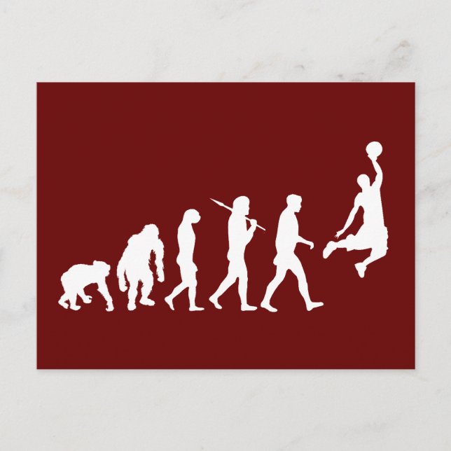 Cartão Postal Hoops Basquete de Lam (Frente)