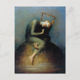 Cartão Postal Hope George Watts Painting