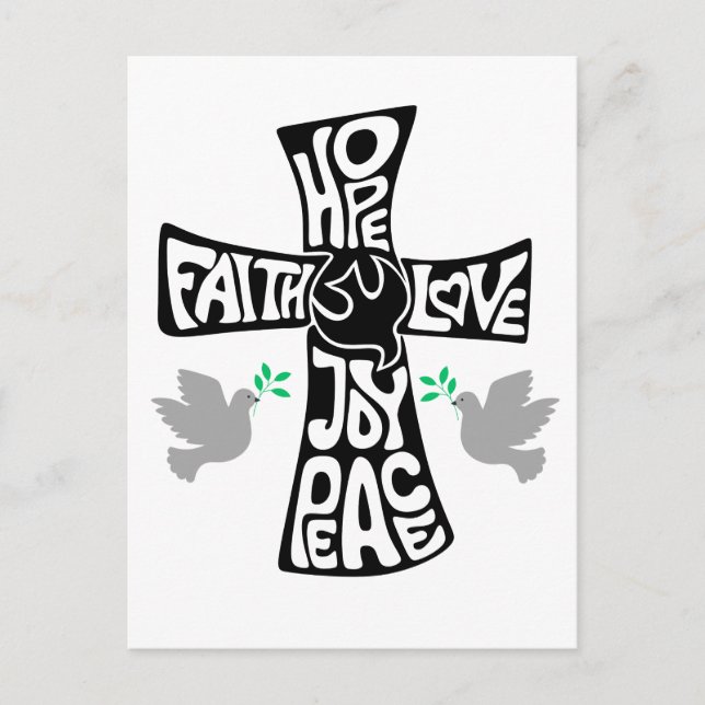 Cartão Postal Hope Páscoa Season (Frente)