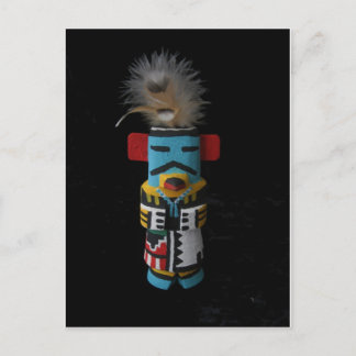 CARTÃO POSTAL HOPI KACHINA EAGLE