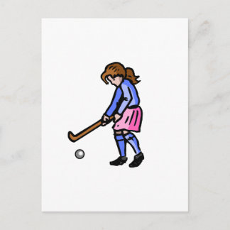 Cartão Postal Hóquei em campo feminino