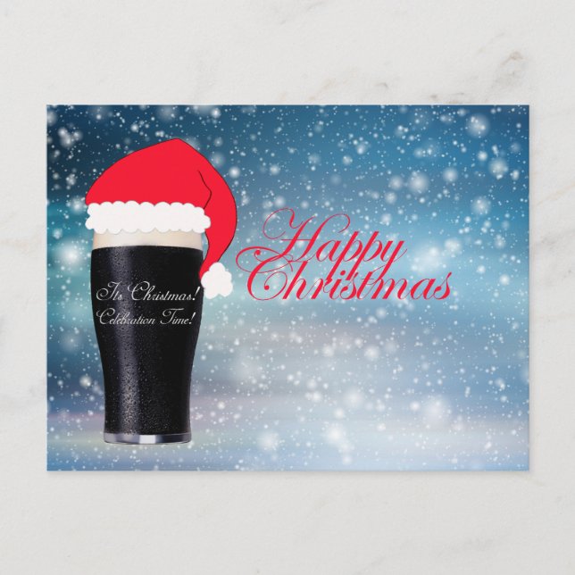 Cartão Postal Hora de Celebração (Frente)