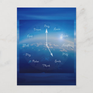 Cartão Postal Hora de sorrir