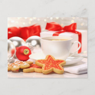 Cartão Postal Hora de uma pausa de chá