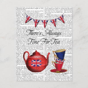 Cartão Postal Hora do chá 2