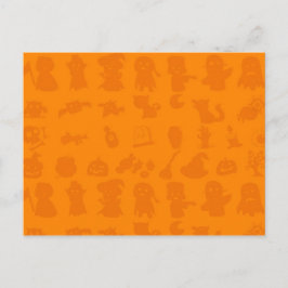 Cartão Postal Hora do Halloween