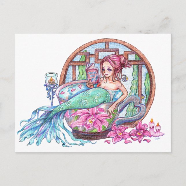 Cartão Postal Hora do Spa (Frente)