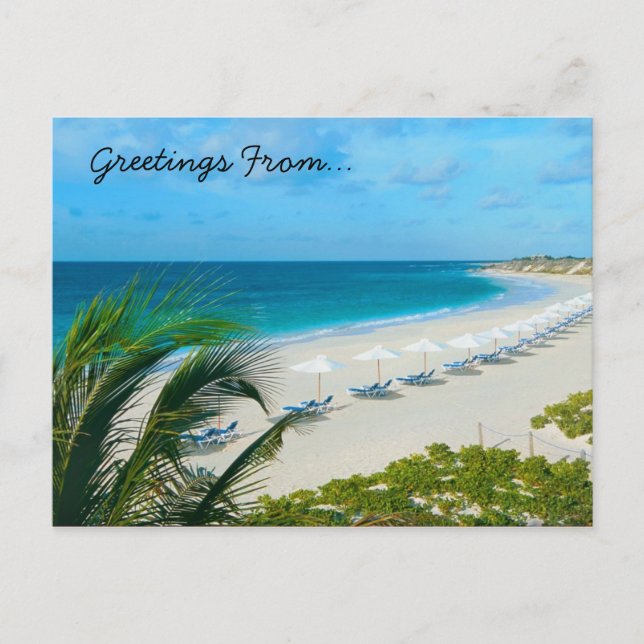 Cartão Postal Horário de Férias (Frente)