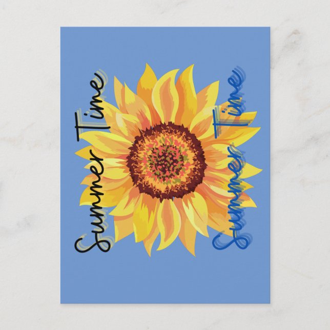 Cartão Postal  Horário de Verão (Frente)