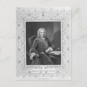 Cartão Postal Horatio Walpole