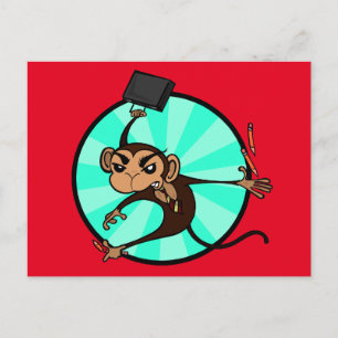 CARTÃO POSTAL HORIZONTAL GRÁFICO GRÁFICO DE MAC