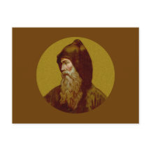 Cartão Postal Horizontal S. Cirilo, o Monge (M 002