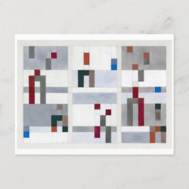Cartão Postal Horizontal Vertical | Sophie Taeuber-Arp |